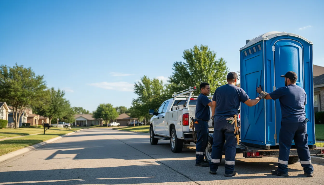 Portable Toilet Rental in Trenton, NJ near me